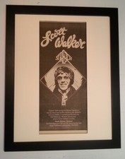 SCOTT WALKER*Stretch*1973*RARE*ORIGINAL*POSTER*AD*QUALITY FRAMED*FAST WORLD SHIP