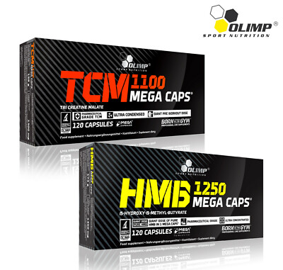 TCM CREATINE MALATE + HMB - Lean Muscle Mass Builder Anticatabolic Fat Burner