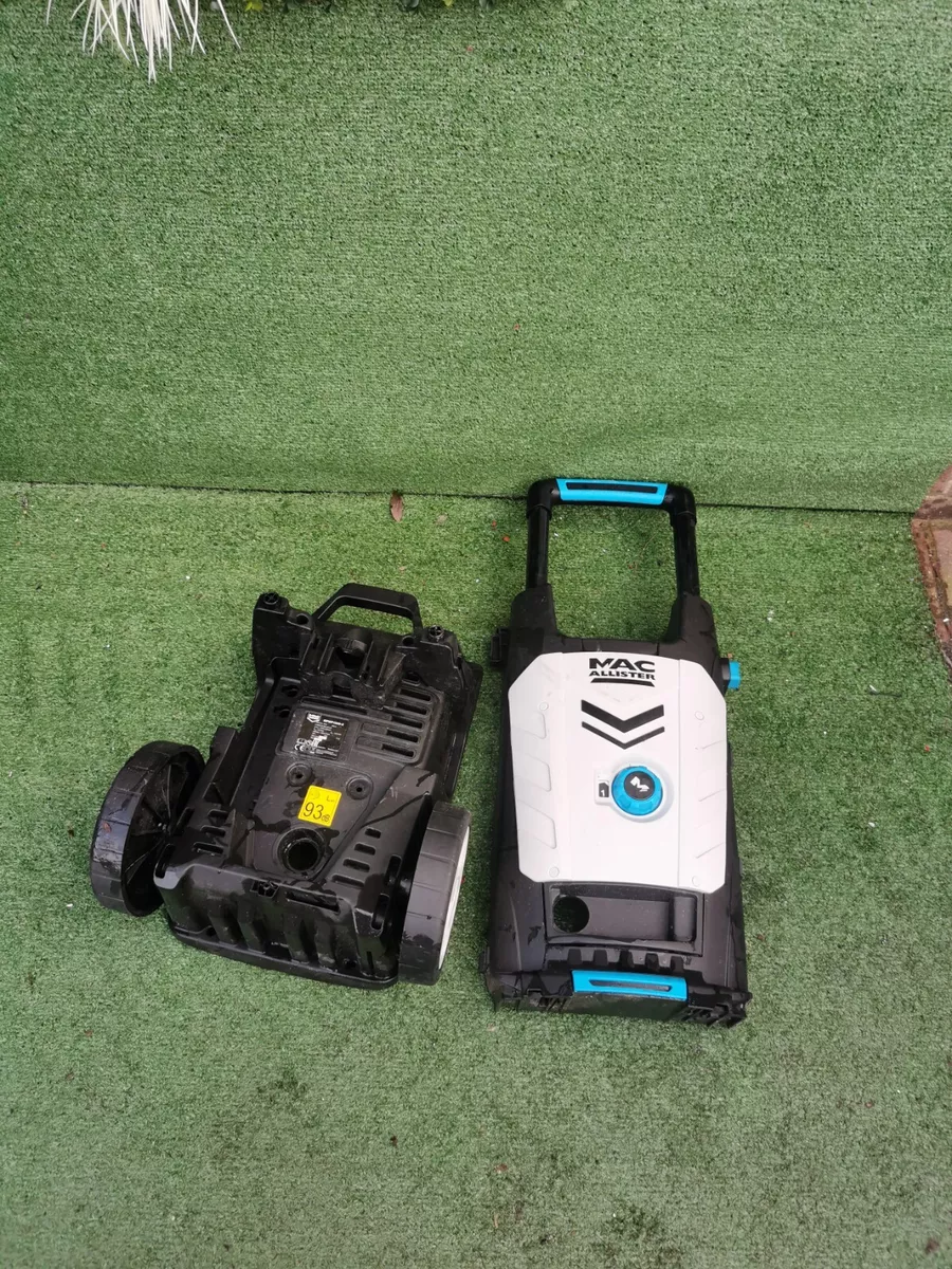 Mac Allister Pressure Washer MPWP18003 140bar 1.8kW 240V case Only Front And B