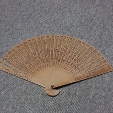 folding fan,made of sandalwood,Japan