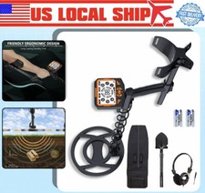 Metal Detector - 5.8KHz,Adjustable Sensitivity,22cm Depth for Coins/Jewelry
