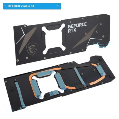 MSI RTX 3080 3080Ti RTX3090 Ventus Video Card GPU Back Plate Rear