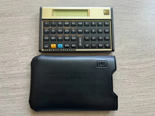 Hewlett Packard HP 12C Financial Calculator