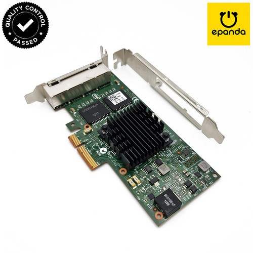 Dell 9YD6K Intel i350-T4 Quad Port Ethernet Network Card PCIe2.1 5GT/s + Bracket - 第 1/11 張圖片