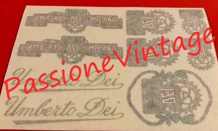 Dei decalcomanie Kit completo/stickers/adesivi