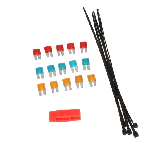 Female Socket 12V / 24V Cigarette Lighter Female + 15pcs Fuse Wire Standard 5A - Picture 2 of 7