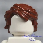 NEW Lego Minifig Reddish BROWN HAIR - Anakin Minifigure Boy/Girl Long Head Gear