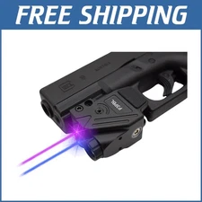 Precision Tactical Light with Dual Laser - Lightweight Aluminum & USB-C Recharge