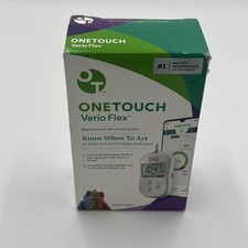 One Touch Verio Flex Blood Glucose Monitoring System EXP 07/2029