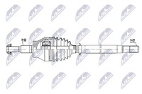 Antriebswelle NTY NPW-CH-154 FüR Jeep Wrangler 4 JL 4Xe Plug Hybrid JL74 Gdi