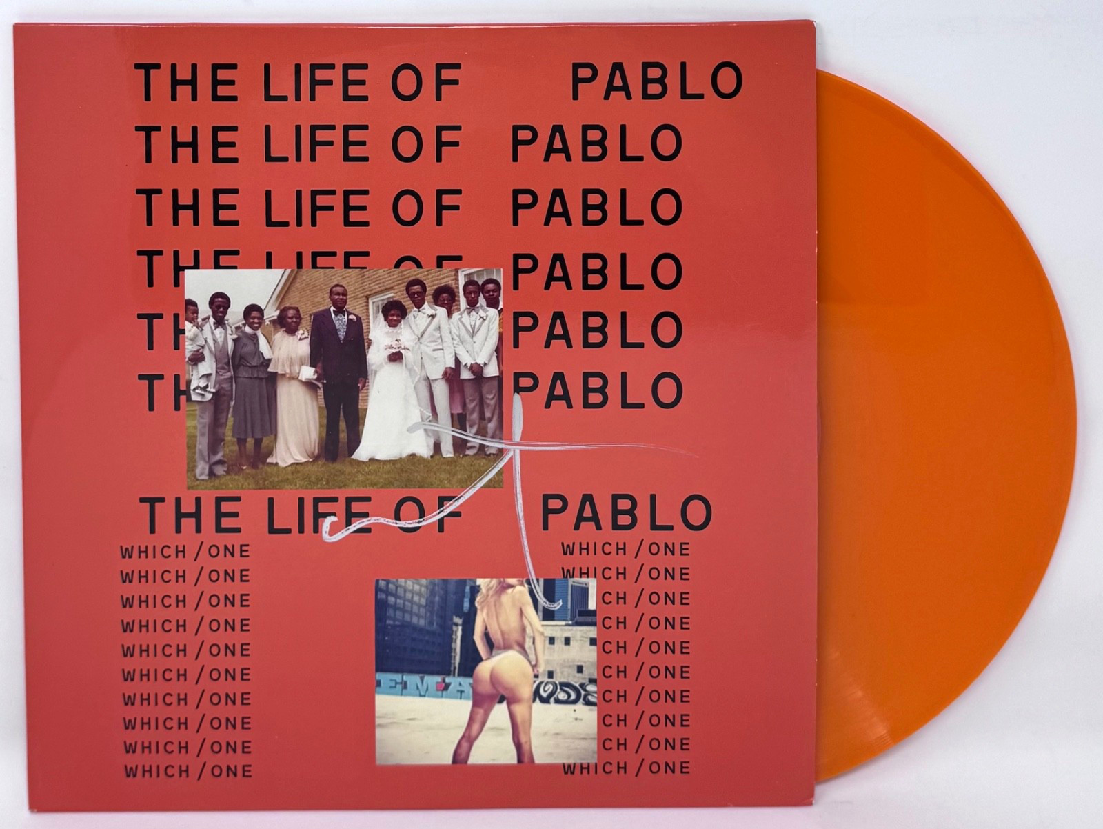Kanye West Signed Autograph The Life of Pablo Vinyl Record Album LP Ye ACOA COA