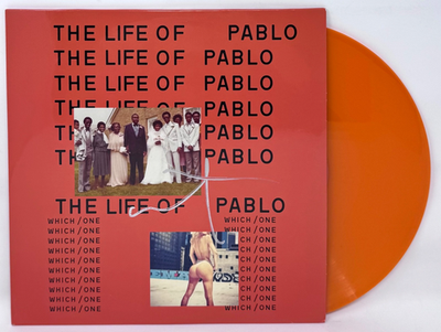 Kanye West The Life Of Pablo LP レコード Kanye West Signed Autograph The Life of Pablo Vinyl Record Album