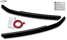 RDX Scheinwerferblenden schwarz glänzend für AUDI A6 4K C8 2F 2018+