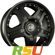 Borbet CWB black matt 8x18" ET40 LK5 127 ML 71.6 Alufelgen 18 Zoll