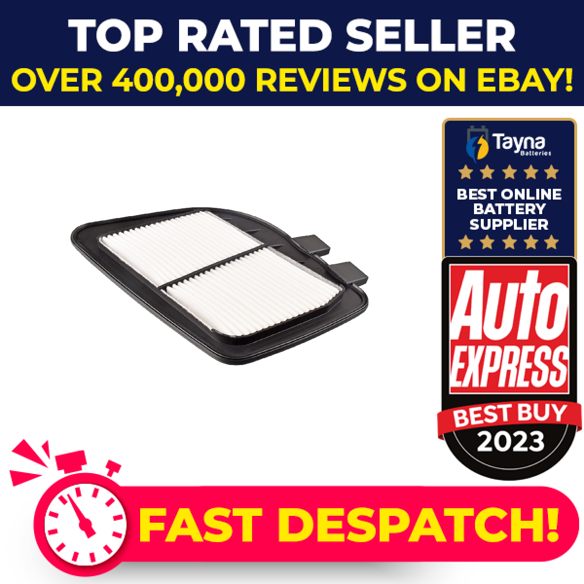 Air Filter fits CADILLAC SRX 4.6 03 to 09 LH2 Blue Print 25735595 Quality New