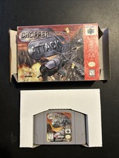 Chopper Attack (Nintendo 64 N64) Box and Cart Only