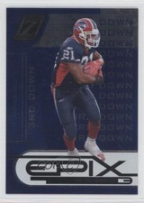 2005 Donruss Zenith Epix 3rd Down Blue 117/250 Willis McGahee #E-25 0l1