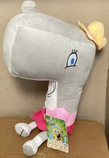 "Pantalones cuadrados oficiales Nick Asia 10"" Bob Esponja cangrejos perlas felpa nuevos con etiquetas"