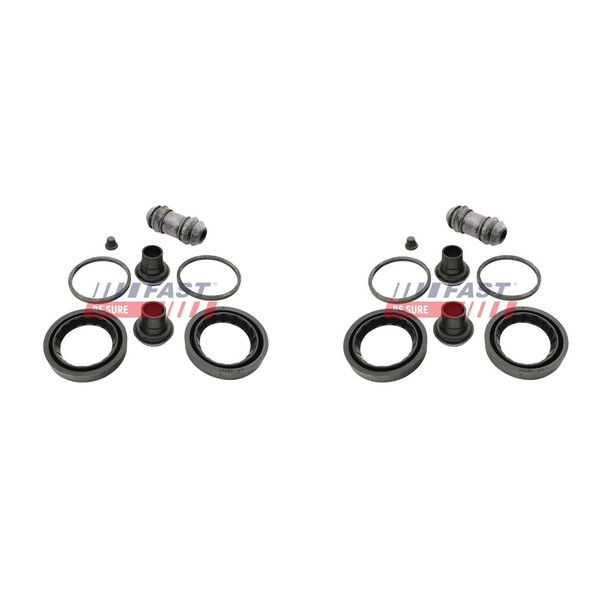 2X Fast 60Mm Kolben Bremssattel Hinten Passend FüR MERCEDES-BENZ T2/LN1 Vario-image