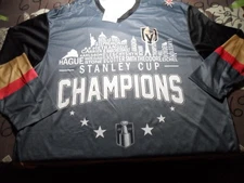 5XL NWOT Stanley Cup Champs 2023 Las Vegas Knights Jersey Light Weight