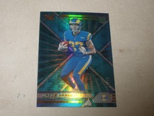 2021 Panini Xr Teal #185 Jacob Harris 39/49 Rookie RC