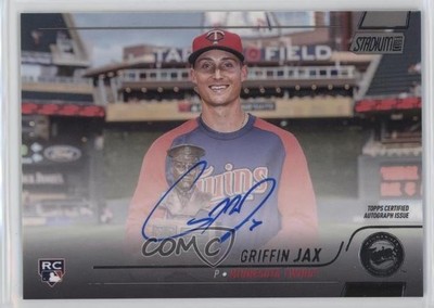 2022 Topps Stadium Club Auto Griffin Jax #SCBA-GJ Rookie Auto RC 0o5