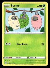 Burmy 009/172 Swsh09: Stelle Brillanti Pokémon Regolare TCG Carta Singola