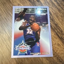 Fleer 1993-94 Shaquille O'Neal #7 Freshman Phenom All-Stars NBA Basketball