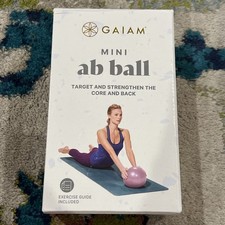 Bola Gaiam Mini Ab con Guía de Ejercicios - Palo Inflador Nuevo Sellado