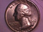 1976 D Bicentennial Quarter Error Coin Die Break Obverse Die Crack Reverse — photo 7