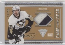 2011-12 Panini Titanium Game-Worn Gear Prime 19/50 Kris Letang #58 2du