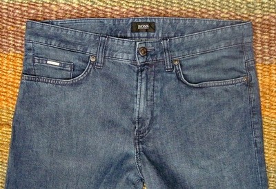 Neu: HUGO BOSS ''Delaware''   blue Jeans W31 L32, NP: 229              (40
