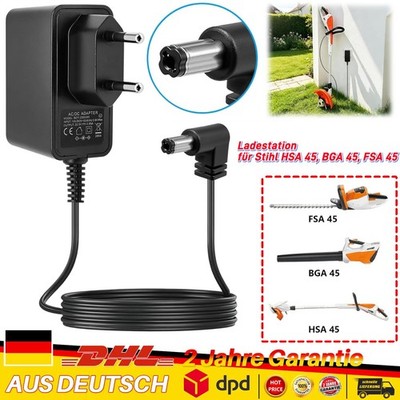Ladegerät für Stihl HSA 45/BGA 45/FSA 45/LK 45 22,5V Kompatibel mit 45114005603