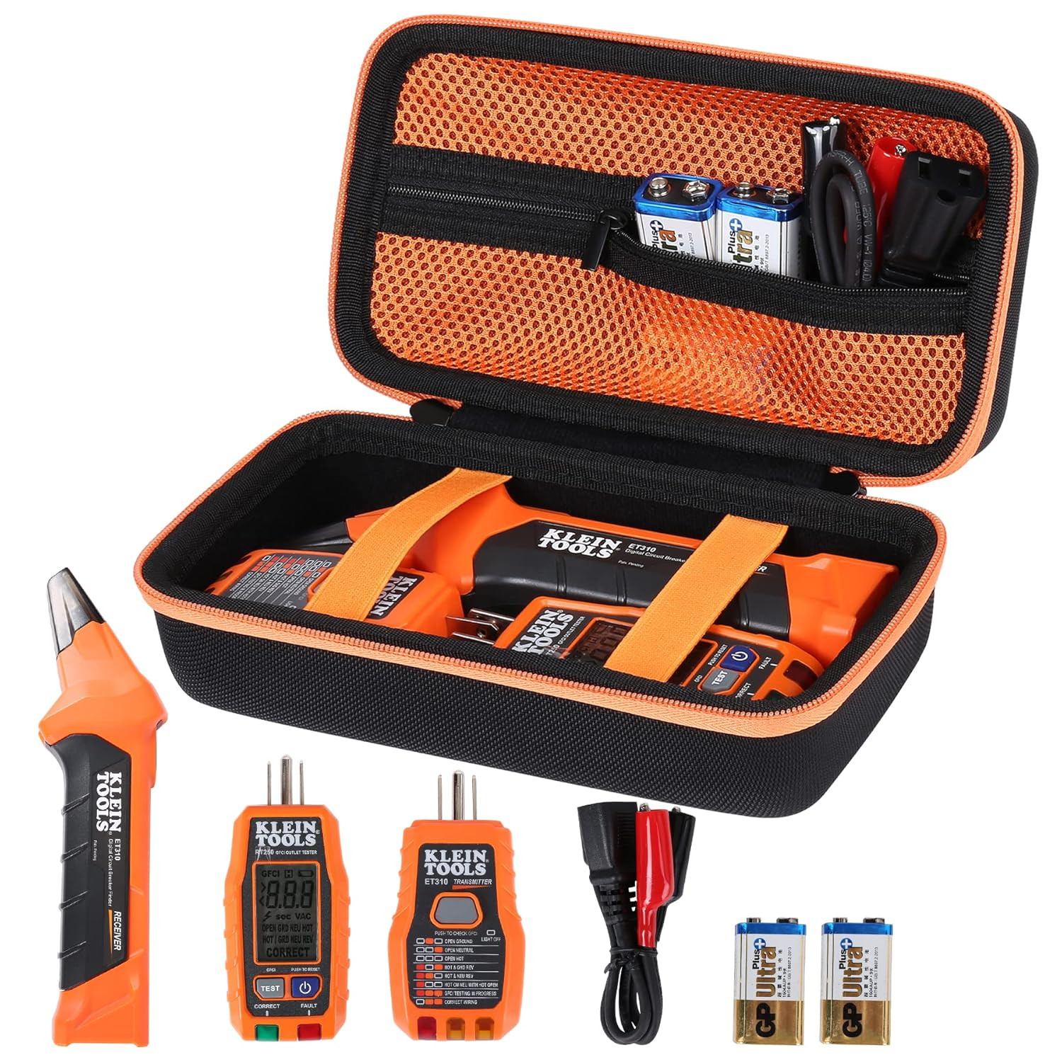 Klein Tools Hard Case Replacement for ET310 Tool AC Circuit Breaker Kit, Storage