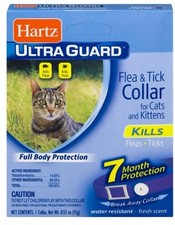 Hartz UltraGuard FLEA TICK COLLAR for Cats and Kittens 7 MONTH PROTECTION Pets