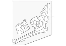 Genuine Ford Outer Rail 8G1Z-16055-C