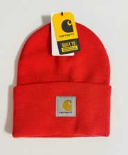 Carhartt A18 Knit Cuffed Beanie One Size NEW Patch Logo Adult Unisex