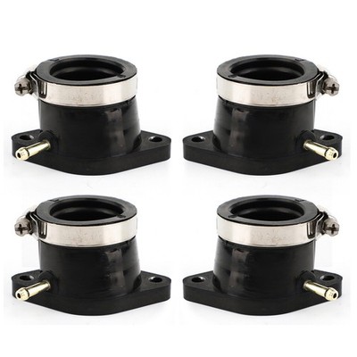 4 Vergaser Ansaugstutzen Satz für Yamaha XJ 650 XJ 750 Maxim & Seca 1981-1983
