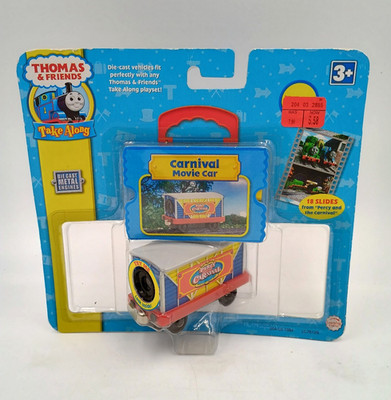 Thomas and Friends Take Along CARNIVAL MOVIE Diecast Car Faulty Whistles NIP