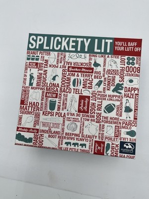Splickety Lit You'll Baff Your Lutt Off Game Brains Workshop Complete! Open Box
