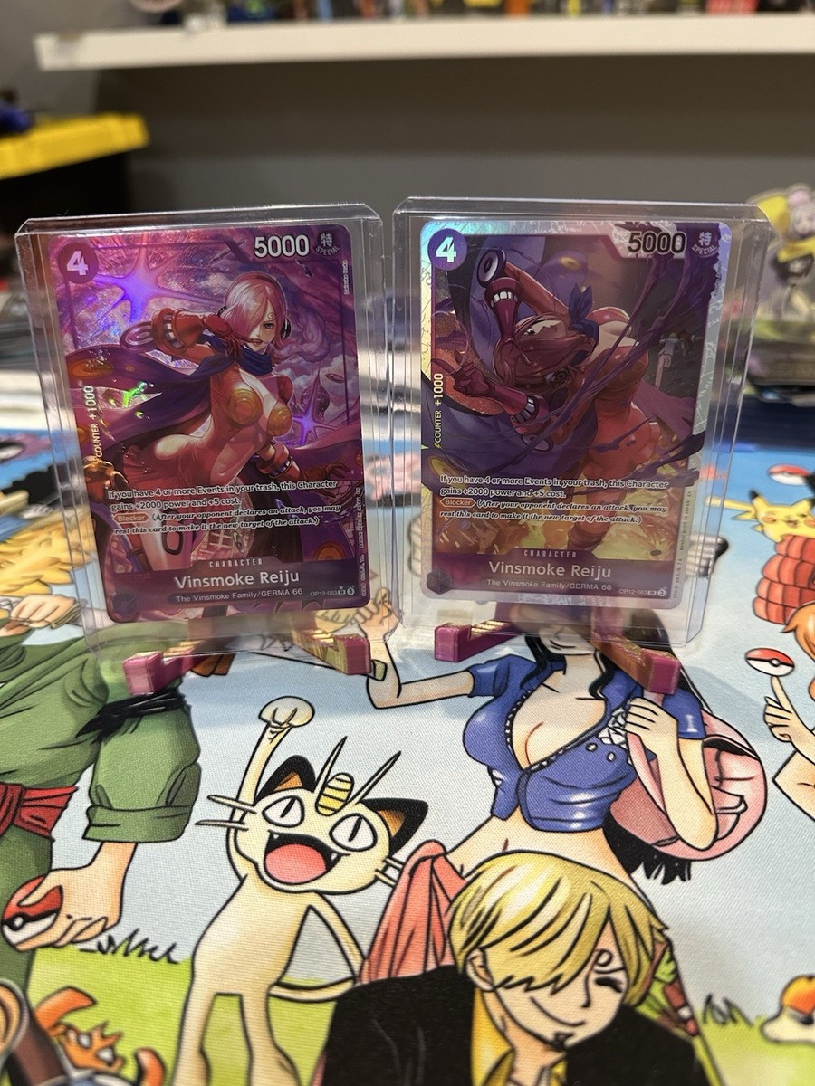 Vinsmoke Reiju OP12-063 SR & Alt Art Legacy of the Master - ONE