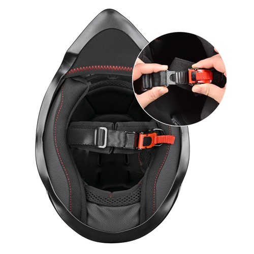 AHR H-VEN25 Full Face Helmet DOT Adult Outdoor Motocross Off-Road Dirt Bike M - Foto 4 di 11