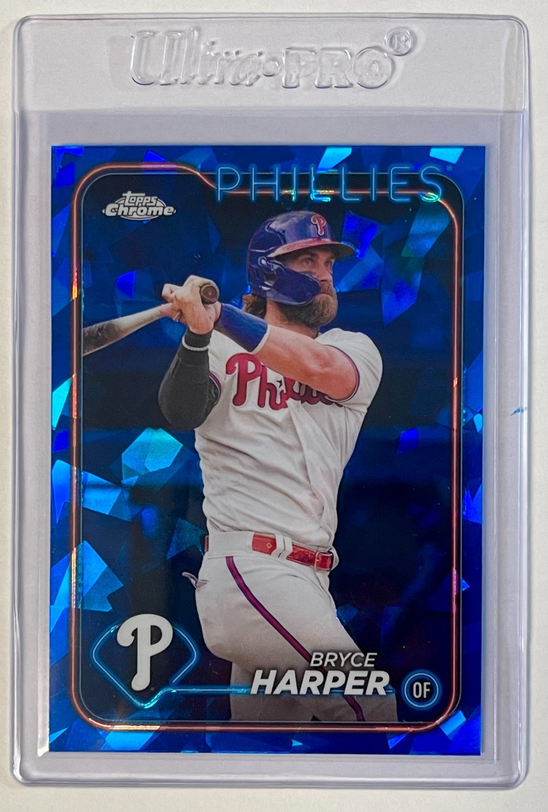Bryce Harper 2024 Topps Chrome Sapphire #200