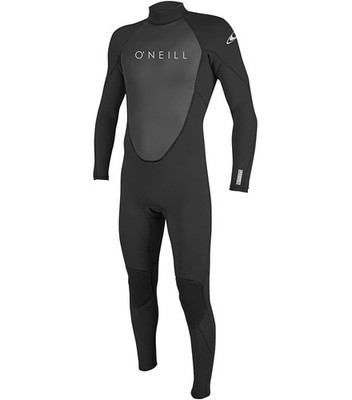 O'Neill Men's Reactor-2 3:2mm Back Zip Full Wetsuit, Lightweight Warmth and F...