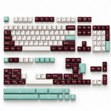 Yuru Keycaps Set 163 Keys Cherry Profile ISO ANSI MX Mechanical Keyboard Doubles