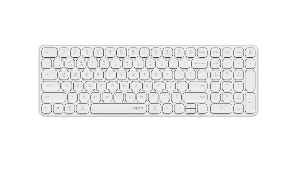 Rapoo E9310M Wireless Keyboard for Mac/iPad/PC, Multi-Device Bluetooth Keyboard - Image 2 of 4