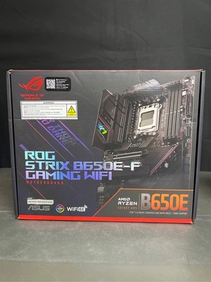 ASUS - ROG STRIX B650E-F GAMING WIFI (Socket AM5) USB 3.2 AMD Motherboard