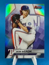 2025 Bowman Best - Jacob DeGrom Refractor #57 Texas Rangers 