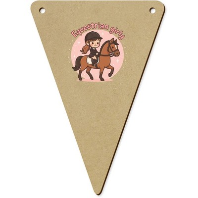 5 Wimpel/Fahnen ''Equestrian Girly'' 140 mm (BN00089777)