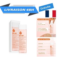 Bio-Oil Huile de Soin 200 ml Vergetures Cicatrices Peau Sèche
